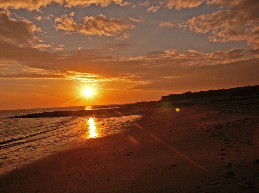 Beach at Sunset near Harwich Property